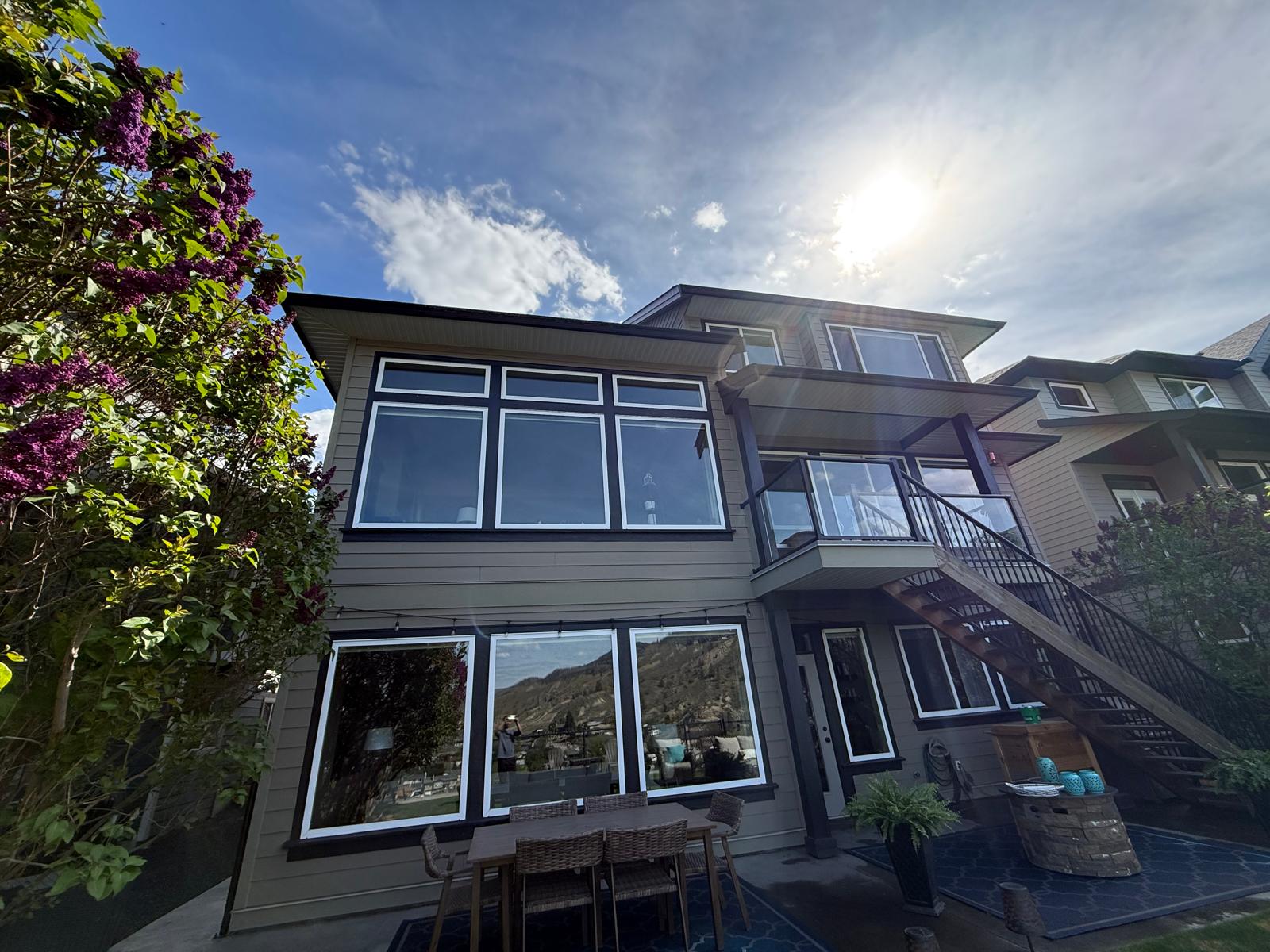 Freshly cleaned windows on a Kamloops home, project photo 4